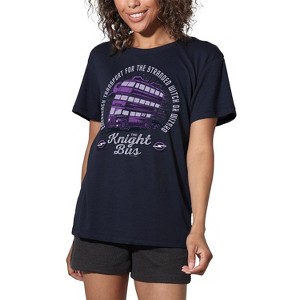 Harry Potter Magical Motors The Knight Bus Women's Loose T-Shirt - 1 of 4