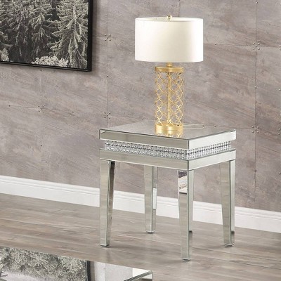 20 Lotus Mirrored Accent Table Faux Crystals Acme Furniture Target   GUEST 72768600 535e 4f6b 9f93 527370bfc818