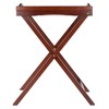 Devon Butler Table with Serving Tray Wood/Walnut - Winsome