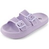 Womens Callie Cloud Slides with buckles - 3 of 4