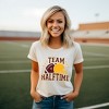 Simply Sage Market Women's Team Halftime Distressed - Maroon Short Sleeve Graphic Tee - 2 of 4