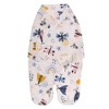 Everyday Kids Newborn Swaddle Blanket – Plush Faux Fur Swaddle Sack with Soft Fleece Lining – 0–3 Month- Pink Butterfly - 2 of 3