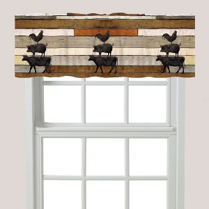 Laural Home Farmhouse Animals Window Valance - 1 of 1
