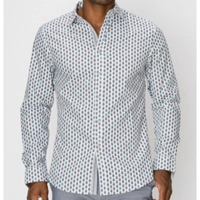 Men's Pineapple Button Down Dress Shirt - Zexi