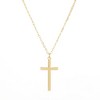 Turandoss 14k Gold Cross Necklace for Women Girls - Gold Jewelry for Women Trendy, Back School Stuff for Teen Girls, Adjustable - 2 of 4
