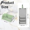 Unique Bargains Foldable 3-slot Travel Sunglasses Eyewear Organizer - 2 of 4