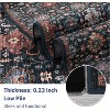 Soft Vintage Area Rug Washable Rugs for Living Room Indoor Large Traditional Farmhouse Carpet Non Slip Low Pile Bedroom Rug for Dining Room - 3 of 4