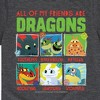 Boys' - How to Train Your Dragon - All My Friends Are Dragons Short Sleeve Graphic T-Shirt - 2 of 4