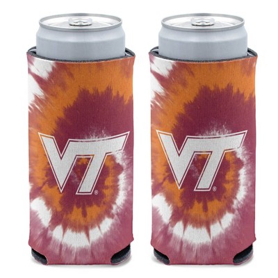 NCAA Virginia Tech Hokies Tie-Dye Slim Can Cooler