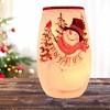 Stony Creek 5.25 In Joyful Winter Pre-Lit Sm Vase Christmas Snowman Electric Novelty Sculpture Lights - 2 of 4