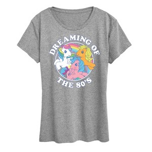 Women's - My Little Pony - Dreaming Of The 80s Short Sleeve Graphic T-Shirt - 1 of 4