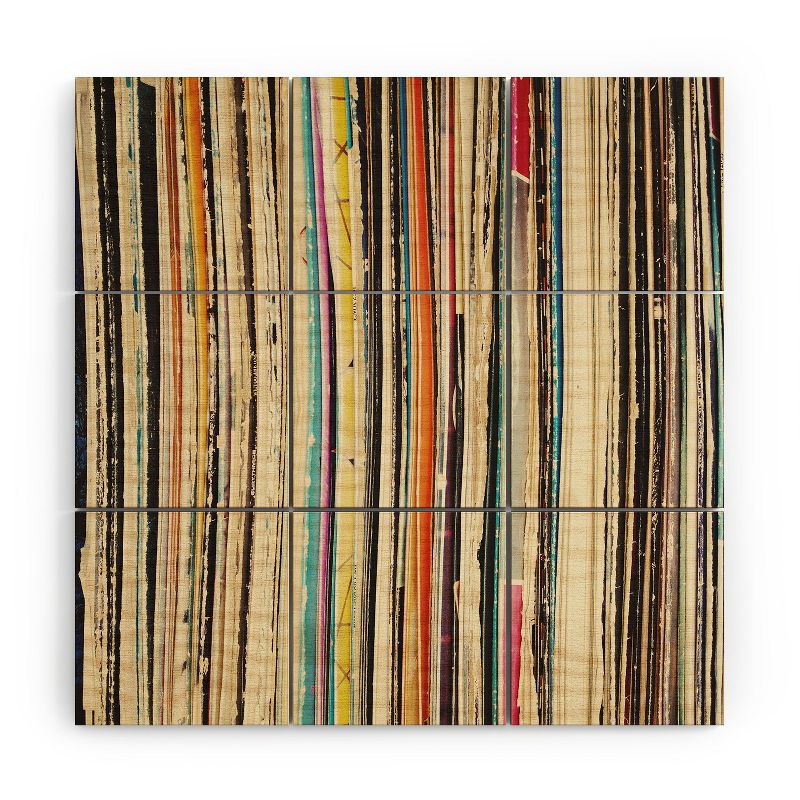 Cassia Beck Record Collection Wood Wall Mural - Society6, 1 of 3