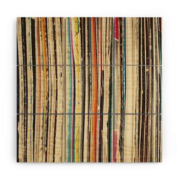 Cassia Beck Record Collection Wood Wall Mural - Society6