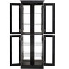 Kumasinova 71" Display Storage Cabinet with Glass Doors,Kitchen Pantry Cabinet with Lighting,Storage Cabinet with 6 Shelves for Kitchen&Dining Room - 2 of 4