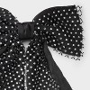 Rhinestone Mesh Hair Bow - Wild Fable™ Black - 3 of 3