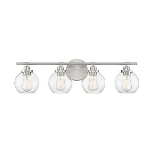 Savoy House Carson 4 - Light Vanity in  Satin Nickel - 1 of 4