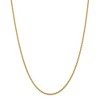 Black Bow Jewelry 2.25mm, 14k Yellow Gold, Handmade Solid Rope Chain Necklace - 3 of 4