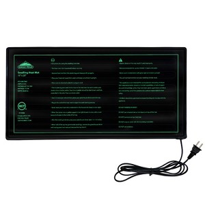 EAGLE PEAK Waterproof Seedling Heat Mat 10" x 20", UL & MET-Certified Heating Pad - 1 of 4