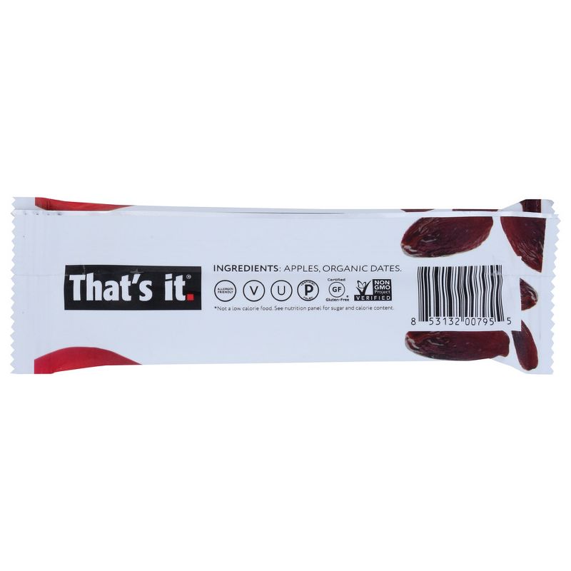 That's It Apple and Date Fruit Bar - 12 bars, 1.2 oz, 3 of 5