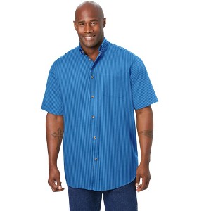 KingSize Short Sleeve Wrinkle-Free Sport Shirt - 1 of 4