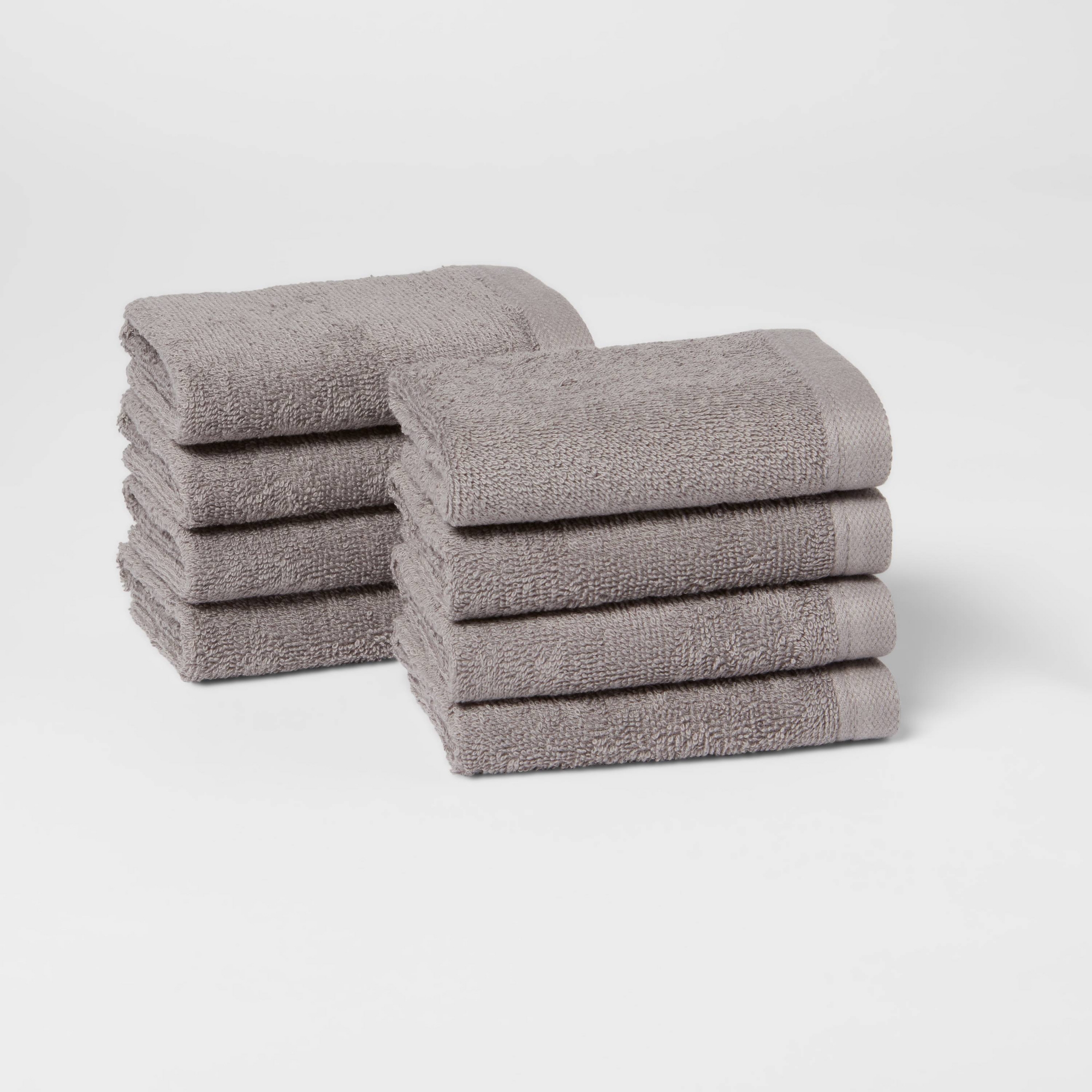 Washcloth Set Gray