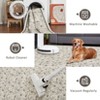Floral Washable Rugs Kitchen Runners for Hallway Laundry Contemporary Flower Girls Bedroom Rug Non Slip Kids Playroom Carpet - 4 of 4