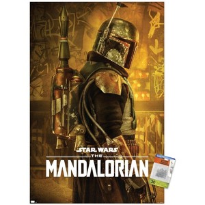 Trends International Star Wars: The Mandalorian Season 2 - Boba Fett One Sheet Unframed Wall Poster Prints - 1 of 4
