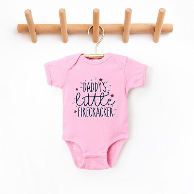 The Juniper Shop Daddy's Little Firecracker Baby Bodysuit