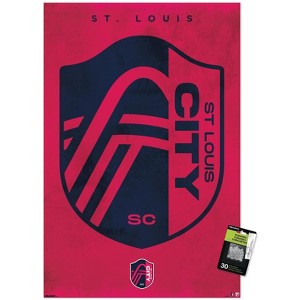 Trends International MLS St. Louis City SC - Logo 25 Unframed Wall Poster Prints - 1 of 4