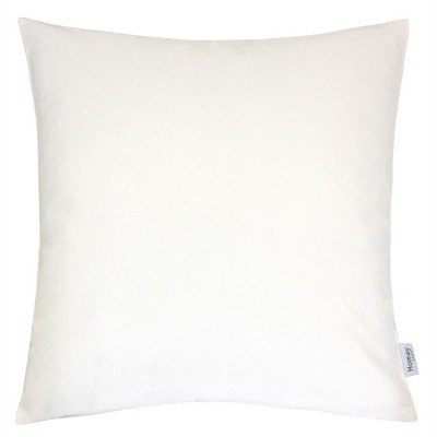 Tramull Rainforest Solid Pillow Cover 20x20 Inch, Indoor/Outdoor Water Resistant Decorative Pillow, Solarium Polyester