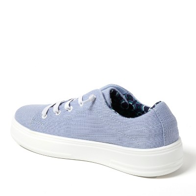 Женские кроссовки Dearfoams Women's Mabel Woven Slip On Sneaker - Eventide Size 8 — фото 6
