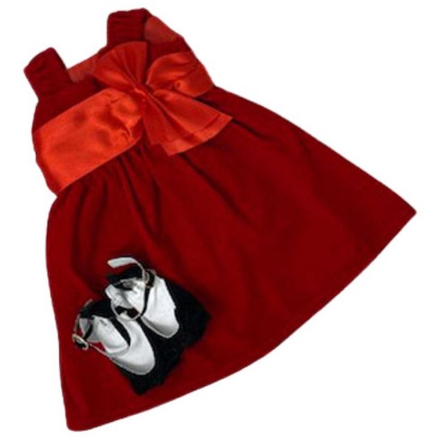 Doll Clothes Superstore Holiday Dress With Shoes Fits 18 Inch Girl Dolls  Like American Girl Our Generation My Life Dolls