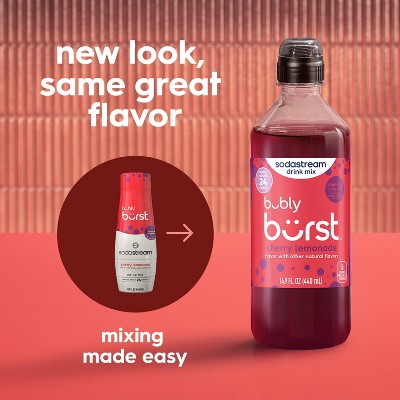 SodaStream 4pk 14.9 fl oz Burst Cherry Lemonade Drink Mix
