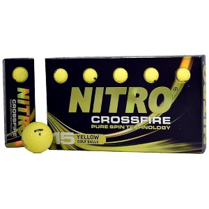 Nitro Crossfire Glossy Golf Balls [15-Ball] - 1 of 1