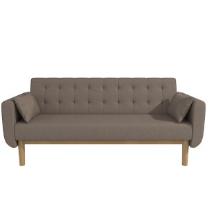 RealRooms Barrie Futon Sofa Bed in Teddy Fabric - 1 of 4