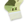 Anna-Kaci Women's 3 Pair Pack Sports Crew Socks with Color Block Toes Cushioned Soles and Ribbed Knit Design - 4 of 4