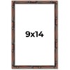 PosterPalooza | 9x14 Bamboo Picture Frame, UV Acrylic, 4 Finishes - Brown, Black, Gold, and Natural - 2 of 4