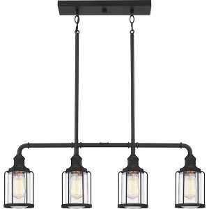 Quoizel Lighting Ludlow 4 - Light Chandelier in  Earth Black - 1 of 4