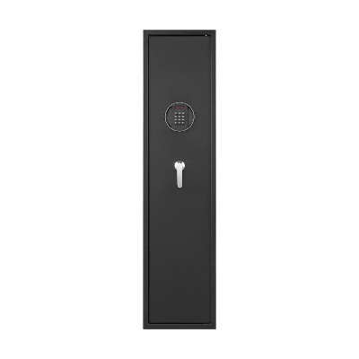Steel Cabinet with High Performance Electronic Combination Lock, Storage Box, with Magnetic Introduction Light, Storage for Office-The Pop Home