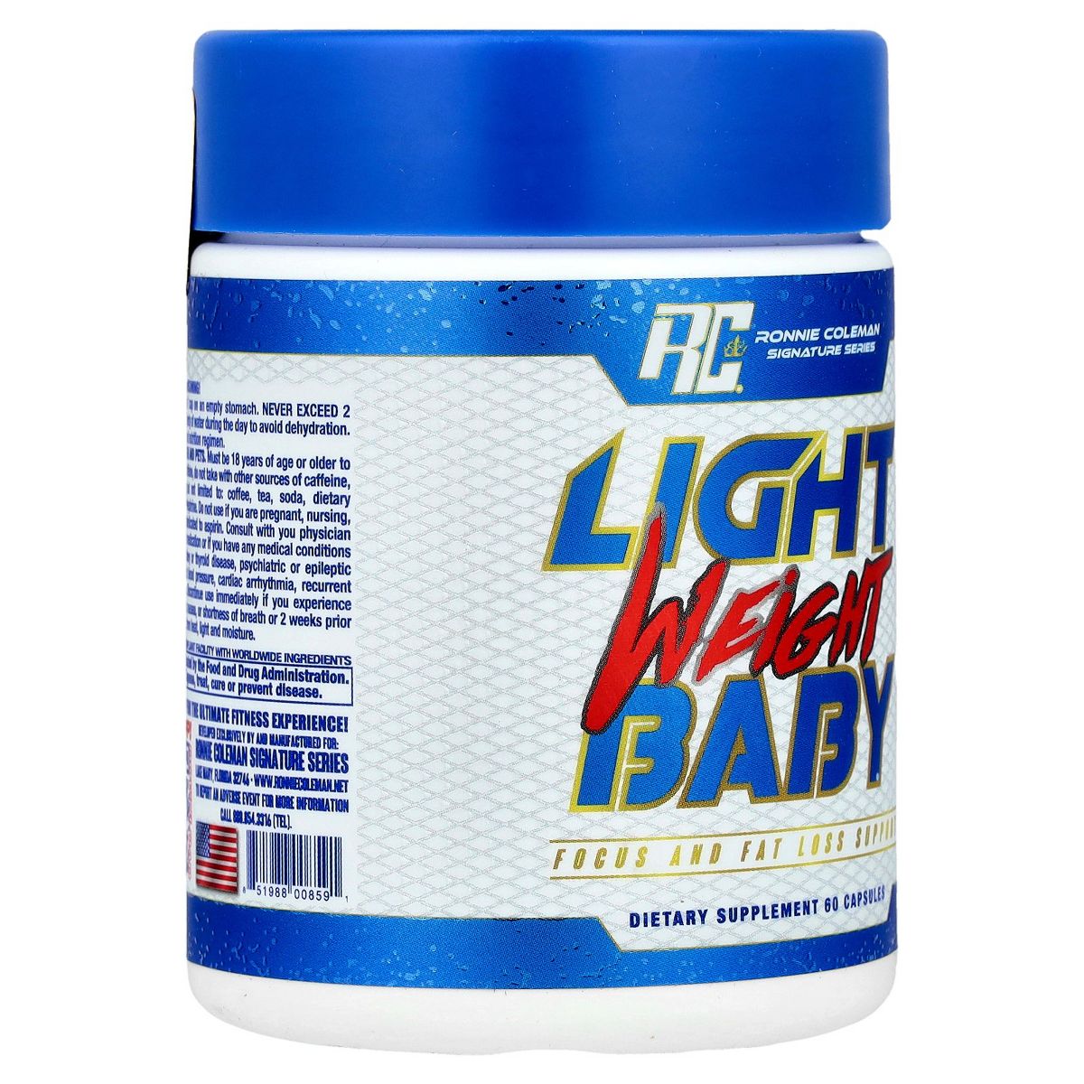 Ronnie Coleman Signature Series, Light Weight Baby®, 60 Capsules - thumbnail 4