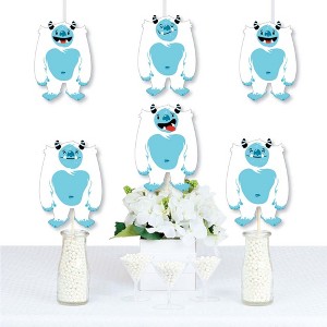 Big Dot of Happiness Yeti to Party - Decorations DIY Abominable Snowman Party or Birthday Party Essentials - Set of 20 - 1 of 4