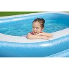 LLHZSY 8 Ft Inflatable Family Pool - Blue - 4 of 4