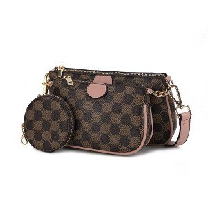 MKF Collection Evanna Women’s Vegan Leather Crossbody Shoulder Bag by Mia K - 1 of 4