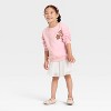 Toddler Girls' Fleece Sweatshirt - Cat & Jack™ - 4 of 4