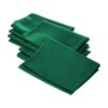 Slickblue Polyester Poplin Napkins 18"x18", Serged Edge, Event or Daily Table Use, 41 Color Options – Set of 4 or 10 - 3 of 4