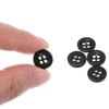 Unique Bargains Resin Craft DIY Round Flat 4-Hole Replacement Sewing Buttons 10 Pcs - 4 of 4