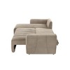 105.2" L-Shaped Convertible Sectional Sofa Bed with Adjustable Backrests & Storage Chaise - 4 of 4