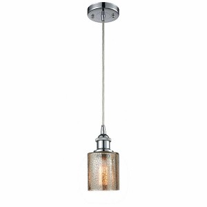 Cobbleskill - 1 Light Cord Hung Mini Pendant In Industrial Style-8 Inches Tall and 5 Inches Wide - 1 of 1