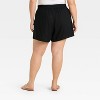 Women's High-Rise Linen Pull-On Shorts - Ava & Viv™ - 2 of 3