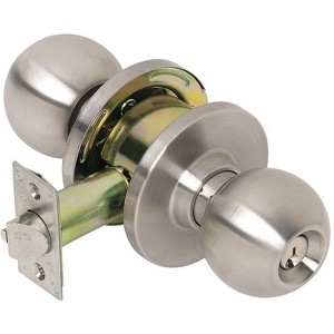 Tell Cortland Satin Chrome Classroom Lockset 1-3/4 in. - 1 of 1